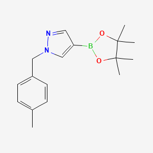 1-[(4-methylphenyl)methyl]-4-(tetramethyl-1,3,2-dioxaborolan-2-yl)-1H-pyrazole - (1604036-91-0)