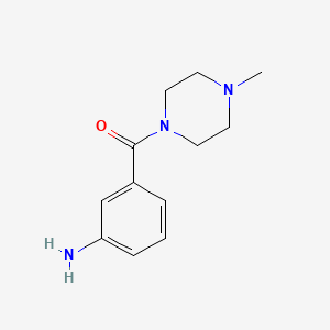 (3-AMINOPHENYL)(4-METHYL-1-PIPERAZINYL)METHANONE - (160647-73-4)