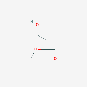 2-(3-methoxyoxetan-3-yl)ethan-1-ol - (1609489-94-2)
