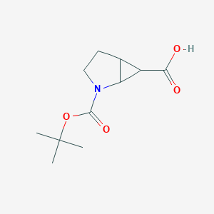 2-[(tert-butoxy)carbonyl]-2-azabicyclo[3.1.0]hexane-6-carboxylic acid - (1610704-23-8)