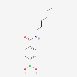 (4-(hexylcarbamoyl)phenyl)boronic acid - (1611473-73-4)