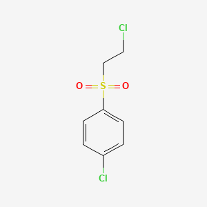 1-Chloro-4-((2-chloroethyl)sulfonyl)benzene - (16191-84-7)