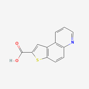 Thieno[3,2-f]quinoline-2-carboxylic acid - (1619264-46-8)