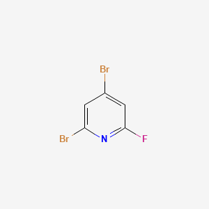 2,4-Dibromo-6-fluoropyridine - (1622844-17-0)