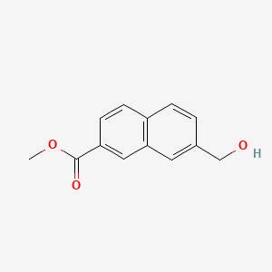 2-Naphthalenecarboxylic acid, 7-(hydroxymethyl)-, methyl ester - (162514-08-1)