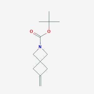 2-Azaspiro[3.3]heptane-2-carboxylic acid, 6-methylene-, 1,1-dimethylethyl ester - (1630906-30-7)