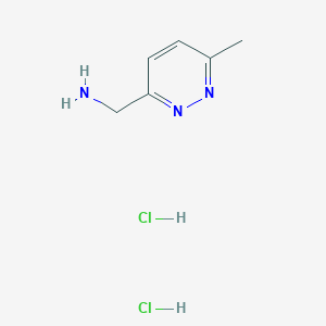 (6-Methylpyridazin-3-yl)methanamine dihydrochloride - (1630907-25-3)