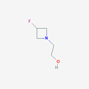 2-(3-fluoroazetidin-1-yl)ethan-1-ol - (1638364-08-5)