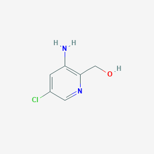 (3-amino-5-chloropyridin-2-yl)methanol - (1638767-59-5)