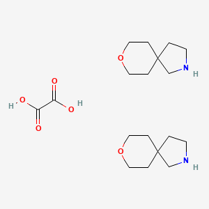 8-Oxa-2-azaspiro[4.5]decane, ethanedioate (2:1) - (1651840-84-4)