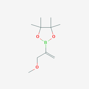 2-(3-methoxyprop-1-en-2-yl)-4,4,5,5-tetramethyl-1,3,2-dioxaborolane - (165904-29-0)