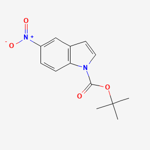 1H-Indole-1-carboxylic acid, 5-nitro-, 1,1-dimethylethyl ester - (166104-19-4)