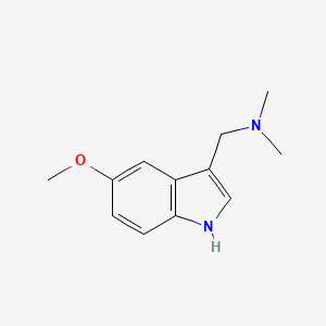 1H-Indole-3-methanamine, 5-methoxy-N,N-dimethyl- - (16620-52-3)