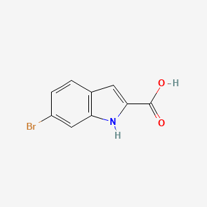 1H-Indole-2-carboxylic acid, 6-bromo- - (16732-65-3)