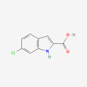 1H-Indole-2-carboxylic acid, 6-chloro- - (16732-75-5)