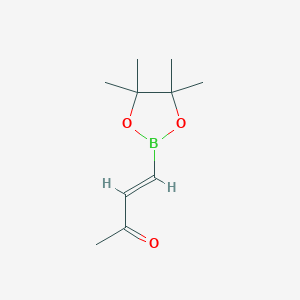 3-Buten-2-one, 4-(4,4,5,5-tetramethyl-1,3,2-dioxaborolan-2-yl)-, (E)- - (167896-52-8)