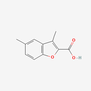 2-Benzofurancarboxylic acid, 3,5-dimethyl- - (16817-32-6)