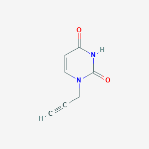 1-(Prop-2-yn-1-yl)pyrimidine-2,4(1H,3H)-dione - (168413-01-2)