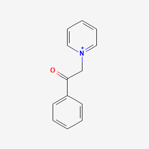 1-(2-Oxo-2-phenylethyl)pyridin-1-ium bromide - (16883-69-5)