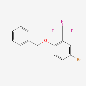 1-(Benzyloxy)-4-bromo-2-(trifluoromethyl)benzene - (169247-46-5)