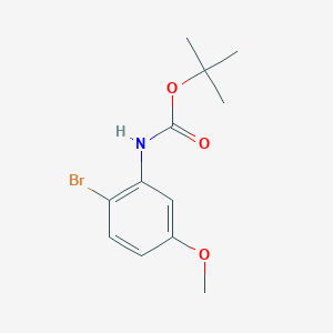 tert-butyl 2-bromo-5-methoxyphenylcarbamate - (169303-80-4)