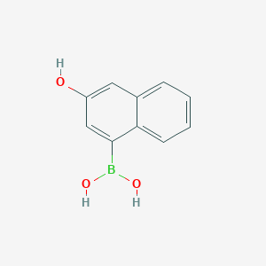 3-hydroxynaphthalen-1-yl-1-boronic acid - (1698028-43-1)