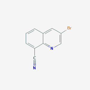 3-BROMOQUINOLINE-8-CARBONITRILE - (1699370-11-0)