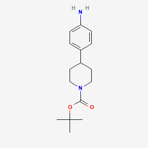 tert-butyl 4-(4-aminophenyl)piperidine-1-carboxylate - (170011-57-1)
