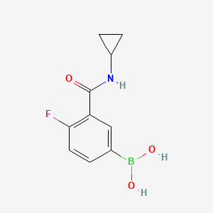 (3-(cyclopropylcarbaMoyl)-4-fluorophenyl)boronic acid - (1704081-55-9)