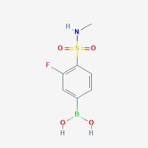 (3-fluoro-4-(N-MethylsulfaMoyl)phenyl)boronic acid - (1704095-91-9)