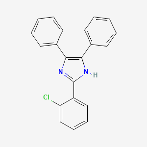 2-(2-Chlorophenyl)-4,5-diphenyl-1H-imidazole - (1707-67-1)