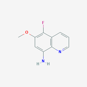 5-fluoro-6-methoxyquinolin-8-amine - (170809-21-9)