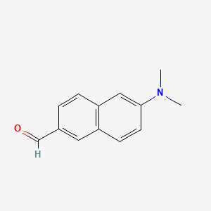 2-Naphthalenecarboxaldehyde, 6-(dimethylamino)- - (173471-71-1)