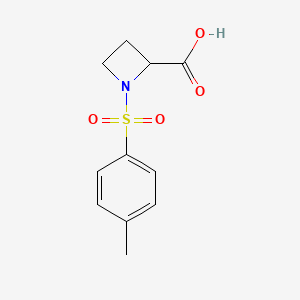 1-[(4-methylphenyl)sulfonyl]-2-azetidinecarboxylic acid - (174740-80-8)