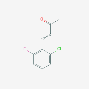 3-Buten-2-one, 4-(2-chloro-6-fluorophenyl)- - (175136-82-0)
