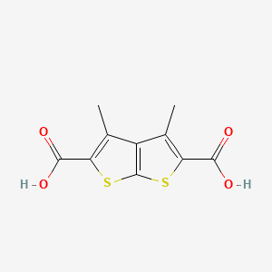Thieno[2,3-b]thiophene-2,5-dicarboxylic acid, 3,4-dimethyl- - (175202-55-8)