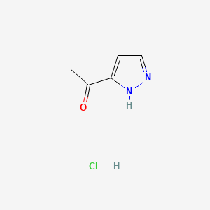 1-(1H-PYRAZOL-5-YL)ETHAN-1-ONE HYDROCHLORIDE - (175277-40-4)