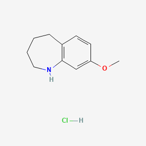 8-methoxy-2,3,4,5-tetrahydro-1H-1-benzazepine hydrochloride - (17537-86-9)
