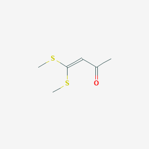 3-Buten-2-one, 4,4-bis(methylthio)- - (17649-86-4)
