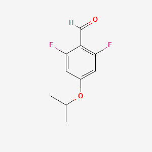 2,6-Difluoro-4-isopropyloxybenzaldehyde - (1781138-46-2)