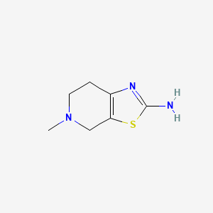 Thiazolo[5,4-c]pyridin-2-amine, 4,5,6,7-tetrahydro-5-methyl- - (17899-48-8)