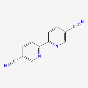 [2,2'-Bipyridine]-5,5'-dicarbonitrile - (1802-29-5)
