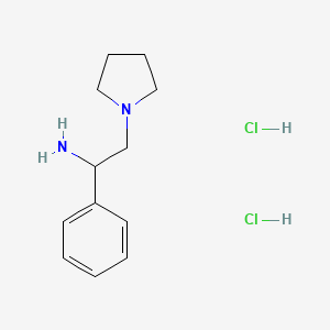 (R)-ALPHA-PHENYL-1-PYRROLIDINEETHANAMINE - (180305-85-5)