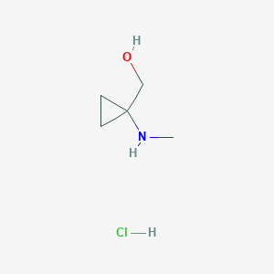 (1-(methylamino)cyclopropyl)methanol hydrochloride - (1803606-33-8)