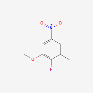 2-Fluoro-3-methyl-5-nitroanisole - (1804495-50-8)
