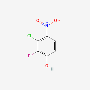 3-Chloro-2-fluoro-4-nitrophenol - (1805115-08-5)