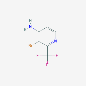 3-bromo-2-(trifluoromethyl)pyridin-4-amine - (1805511-17-4)