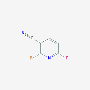 2-bromo-6-fluoropyridine-3-carbonitrile - (1806849-41-1)