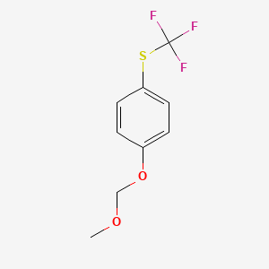 (4-(Methoxymethoxy)phenyl)(trifluoromethyl)sulfane - (1808089-05-5)