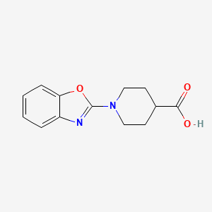 1-(1,3-BENZOXAZOL-2-YL)PIPERIDINE-4-CARBOXYLIC ACID - (181811-46-1)